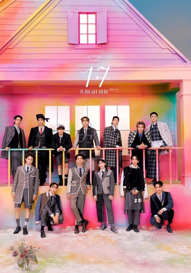 SEVENTEEN《17 IS RIGHT HERE》登上日本Oricon专辑周榜一位