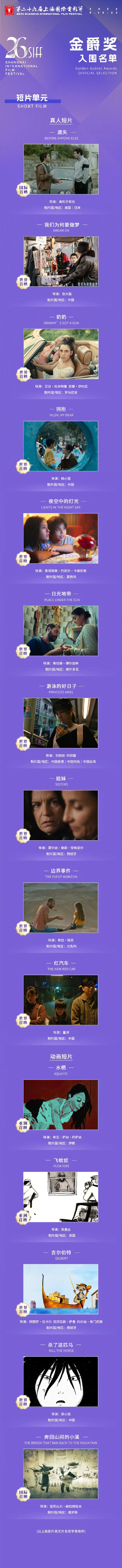 第二十六届上海国际电影节金爵奖入围名单公布  第6张